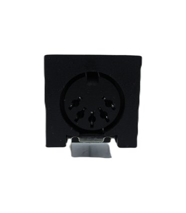 Разъем гнездо тип S 5pin 90 градусов S-контактный разъем (18747)