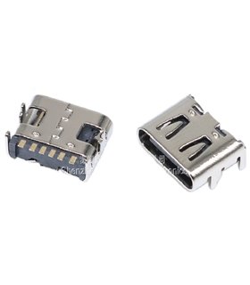 Разъем гнездо Type C 6pin USB-3.1 SMD (18143)