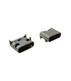 Разъем гнездо Type C 6p SMD 6pin (18144)