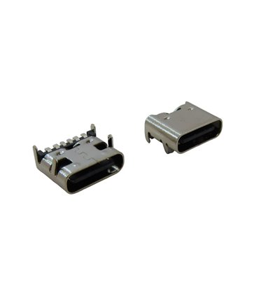 Разъем гнездо Type C 6p SMD 6pin (18144)