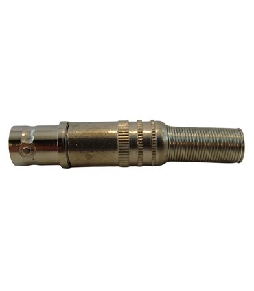 Разъем адаптер BNC Q9 обжимной для видеокамер (16862)