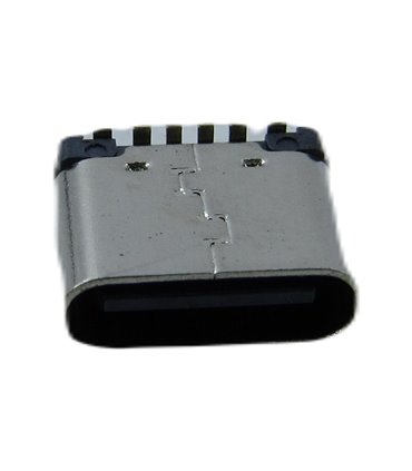 Разъем Type C с заглушкой 6pin 6.8мм для быстрой зарядки (18742)