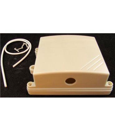 Пластиковый корпус 110*85*42мм с отверстием (18628)