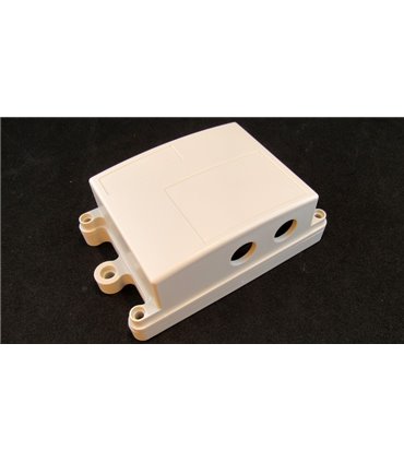 Пластиковая распределительная коробка белая 1-12-1 110*67*39мм (18590)