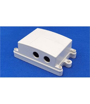 Пластиковая распределительная коробка белая 1-12-1 110*67*39мм (18590)