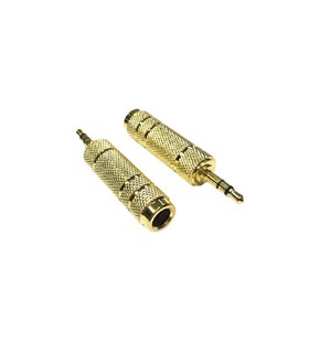Переходник аудио jack 6.35мм на 3.5мм (18220) Переходник аудио jack 6.35мм на 3.5мм (18220)
