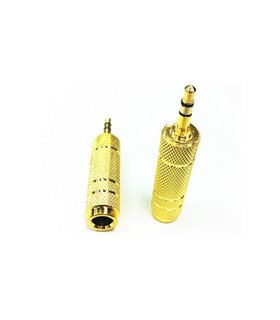 Переходник аудио jack 6.35мм на 3.5мм (18220) Переходник аудио jack 6.35мм на 3.5мм (18220)