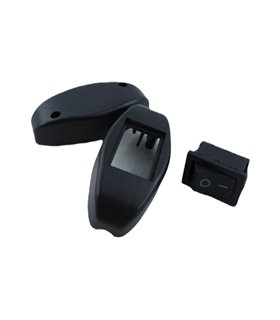 Переключатель лодочный под кабель 6A две позиции (18730)