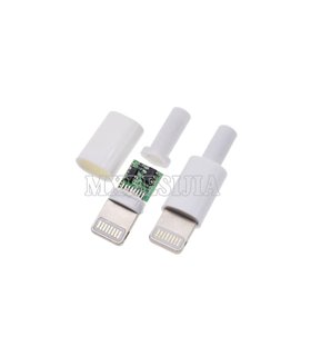 Штекер монтажный iPhone 5 Lightning plug 8P USB IC (17185)