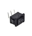 Переключатель KCD1 15*21мм 6A 250V угловой контакт 3pin две позиции (19039)