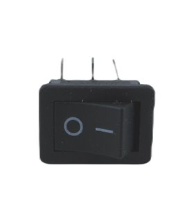 Переключатель KCD1 15*21мм 6A 250V угловой контакт 3pin две позиции (19039)