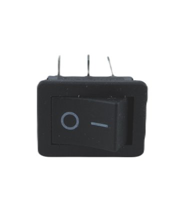 Переключатель KCD1 15*21мм 6A 250V угловой контакт 3pin две позиции (19039)
