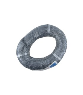 Монтажный силиконовый кабель 26awg UL3239 1.5мм 180С серый 1м (18963)