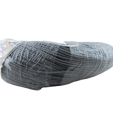 Монтажный силиконовый кабель 26awg UL3239 1.5мм 180С серый 1м (18963)