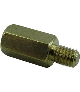 Медная стойка с резьбой под плату M3 8-4мм 10 шт (19115)