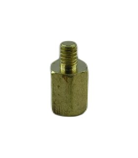 Медная стойка с резьбой под плату M2.5 6-3мм 10шт (19135)