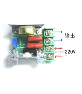 Электронный симистор тиристорный регулятор 2000W (10565)