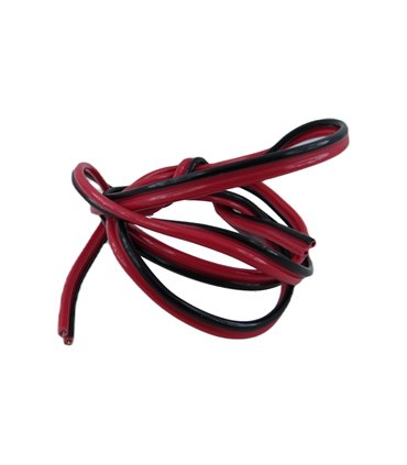 Кабель монтажный двухжильный сечение 0.5мм ПВХ 1м (19023)