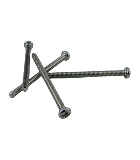 Винт с полукруглой головкой никель M2 25мм 25шт (19126)