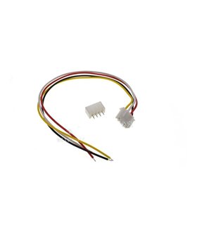 Разъем 4pin + гнездо с проводами XH2.54-4P (10282)