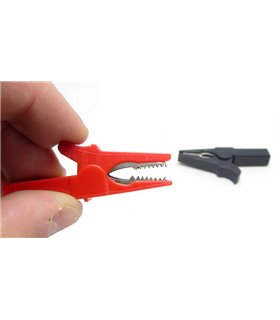 Пара прищепок зажимы для приборного блока 55мм 32A (16096)