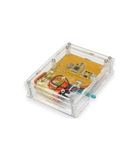 Корпус LCR-T4 для тестера RLC ESR акриловий прозрачный (15817)