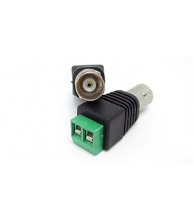 Коннектор штекер RCA клеммник BNC мама (15056) Коннектор штекер RCA клеммник BNC мама (15056)