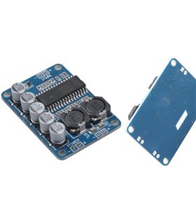 Компактный готовый моно усилитель на TDA8932 35Вт D-класса (15929)