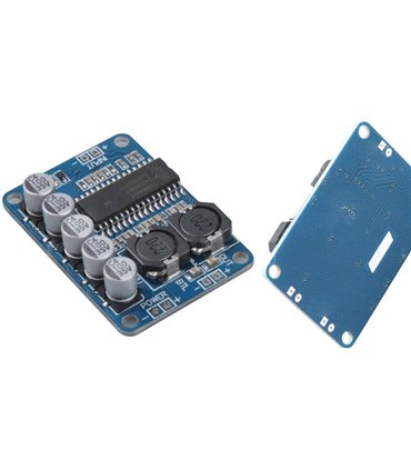 Компактный готовый моно усилитель на TDA8932 35Вт D-класса (15929)