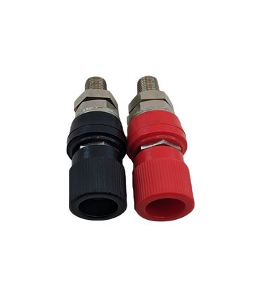 Клеммы приборные выпуклые пластик пара 65мм M10 2шт (19429)