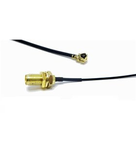 Пигтейл переходник с кабелем для антенны IPX на SMA 15см (16328)