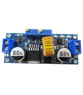 Преобразователь понижающий XL4015E1 DC in 4-38V out 1.25-35V 0-5А (18571)