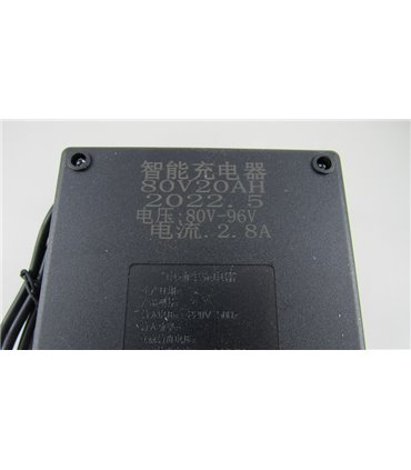 Зарядное устройство для кислотного аккумулятора 80V 20Ah 80-96V 2.8A (18848)