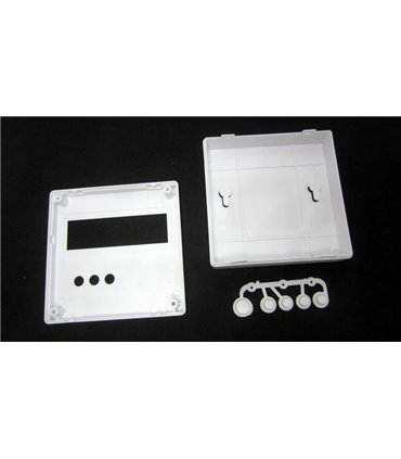 Распределительная коробка под прибор с кнопками 86*86*26мм белая (16272)