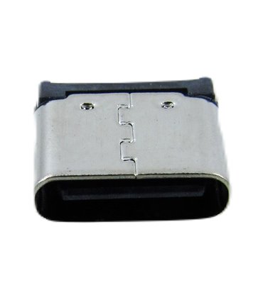 Разъем с заглушкой Type C 6pin 6.8мм для быстрой зарядки (18741)