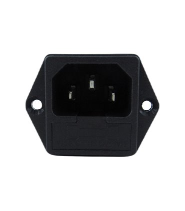 Разъем питания сетевой AC-03 с разъемом предохранителя (18732)