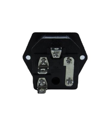 Разъем питания сетевой AC-03 с разъемом предохранителя (18732)