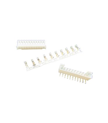 Разъем на плату комплект 2.0мм PH2.0 11pin PH-11AWT изогнутый (18241)