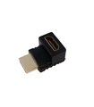 Адаптер переходник удлинитель HDMI папа-мама 270 град (11984)
