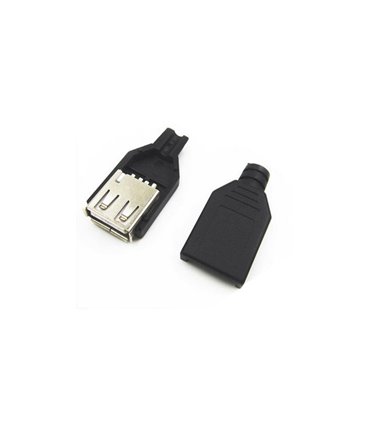Разъем USB мама в корпусе (12087)