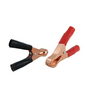 Зажимы крокодилы для электроники 30A 75мм (14404) Зажимы крокодилы для электроники 30A 75мм (14404)